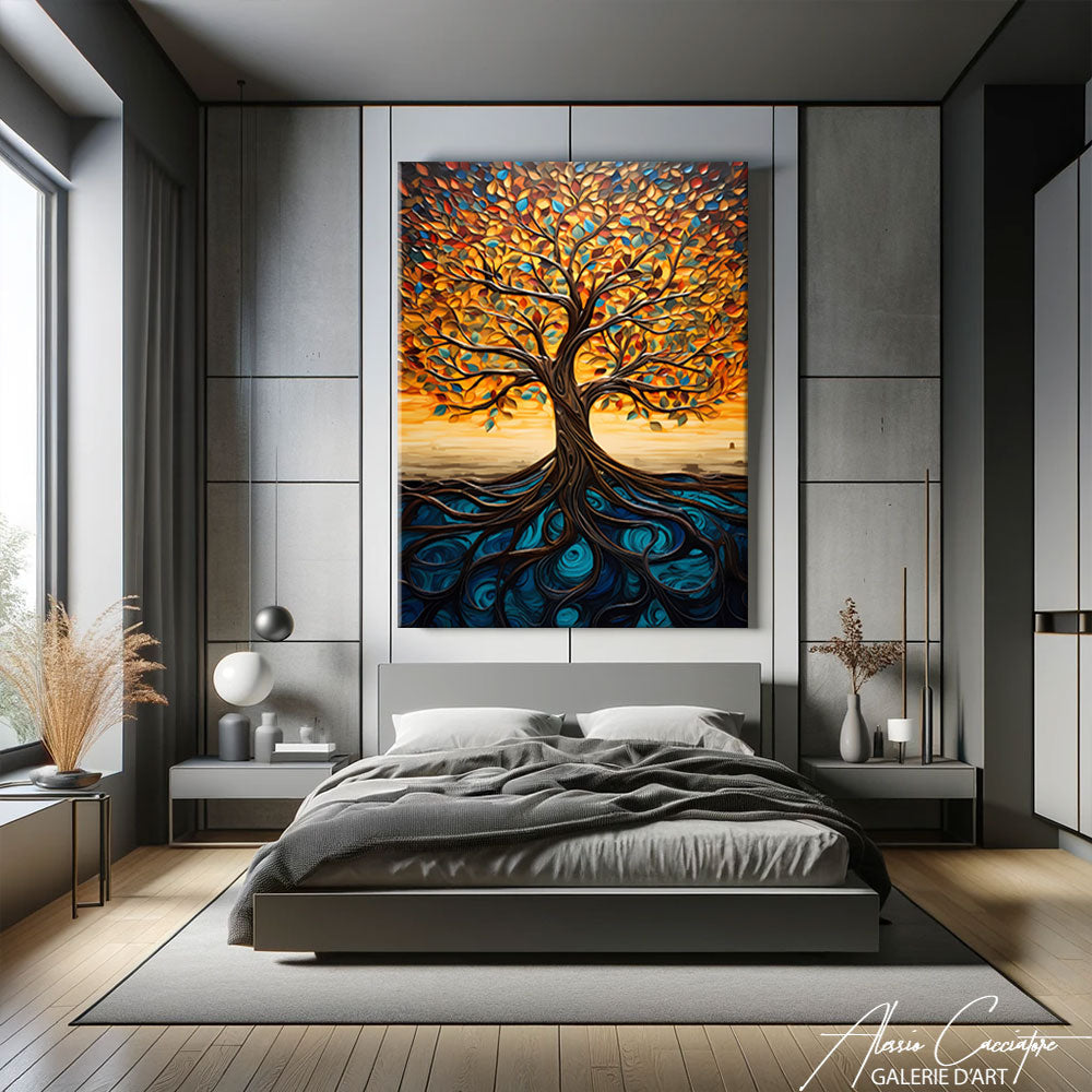 Toile peinture Arbre de vie