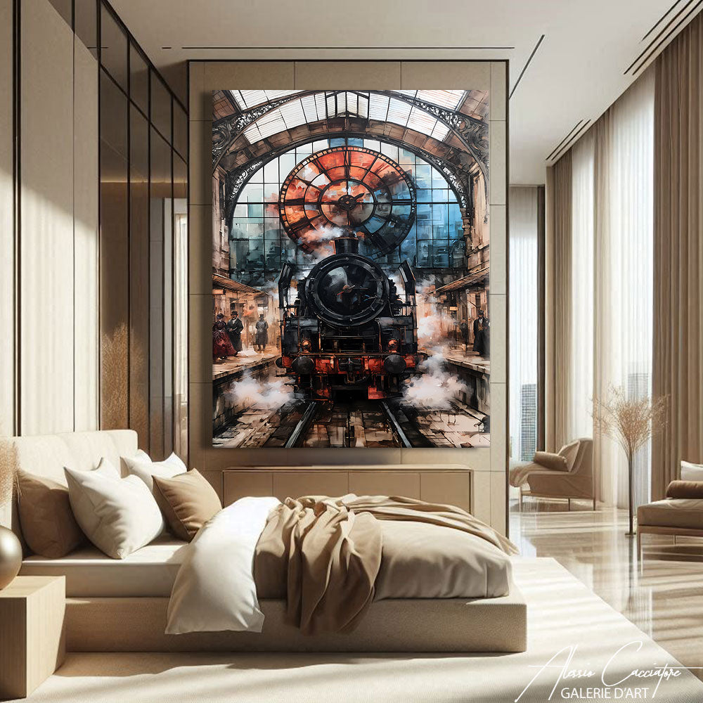 Toile Tableau Industriel