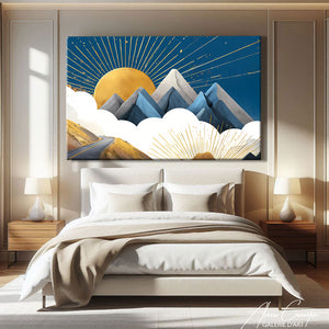 tableau montagne