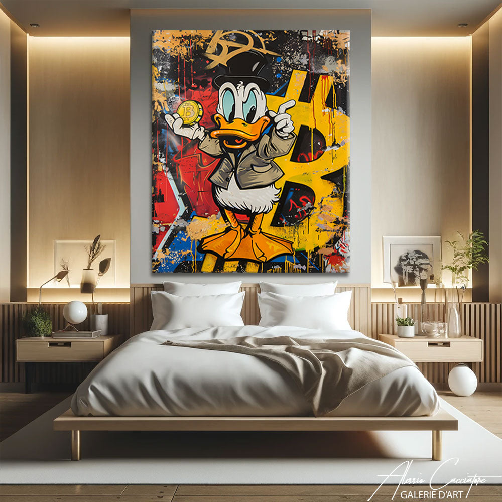 art Mural Moderne Bitcoin Toile Peinture Affiche Bleue Salon art Mural Moderne Bitcoin Toile Peinture Affiche Bleue Salon