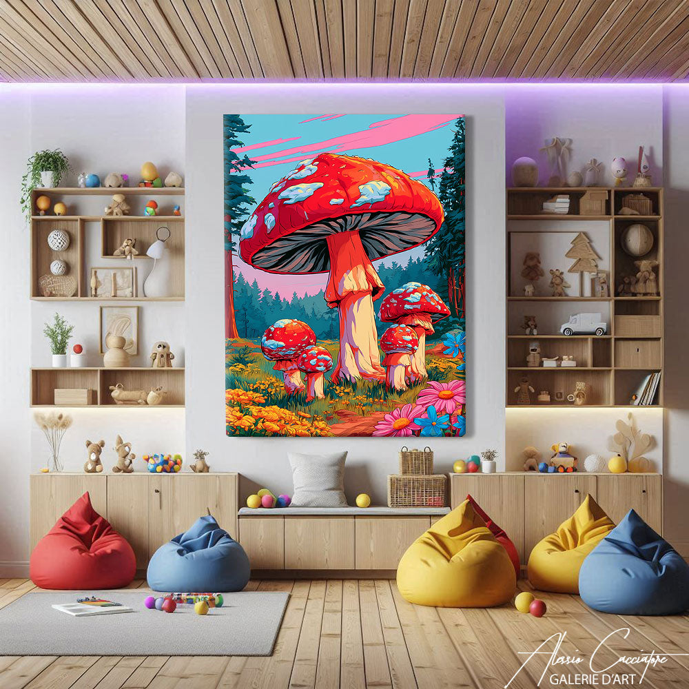 Affiche Champignon