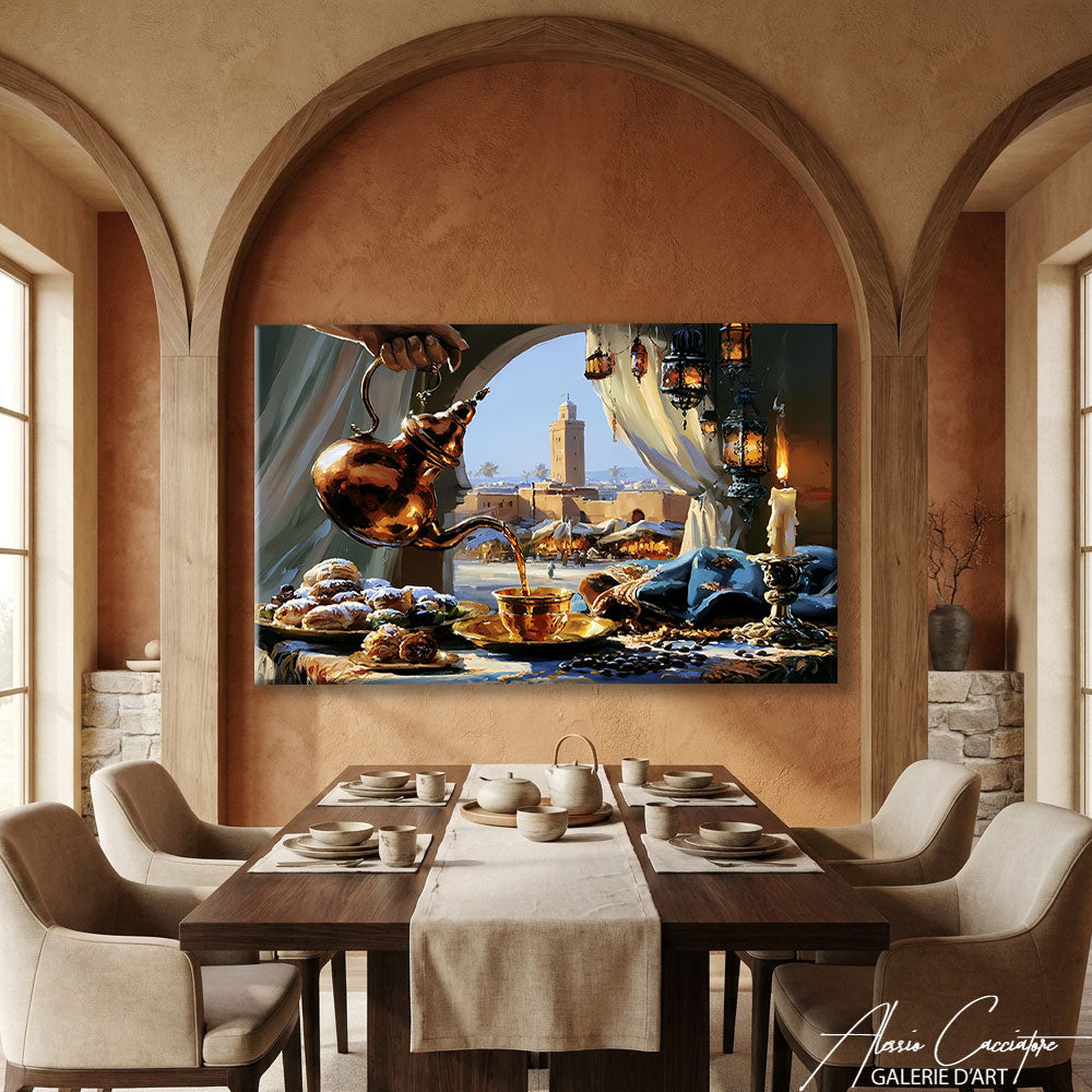 Tableau Art Marocain