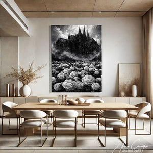 tableau noir et blanc