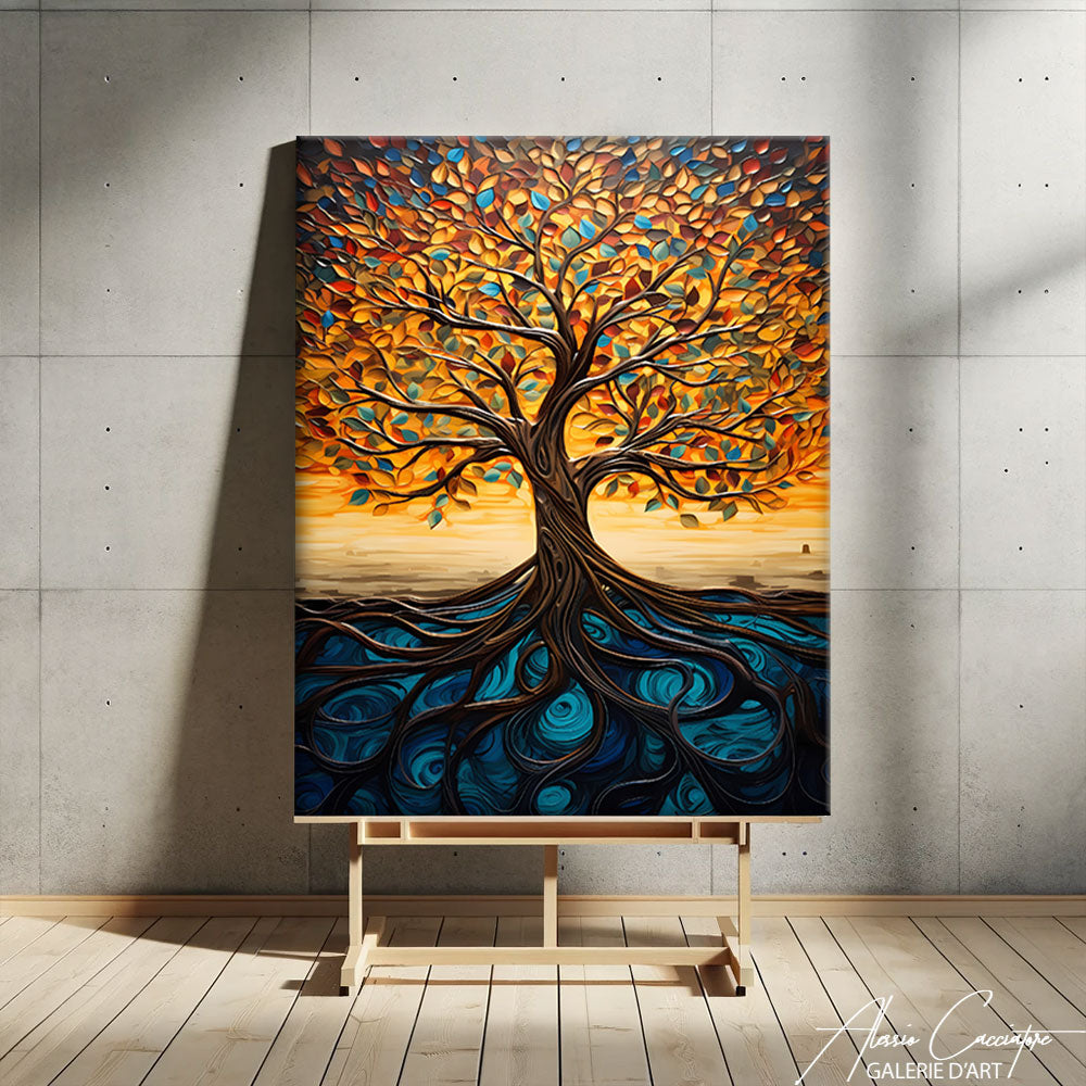 Tableau toile Arbre de vie