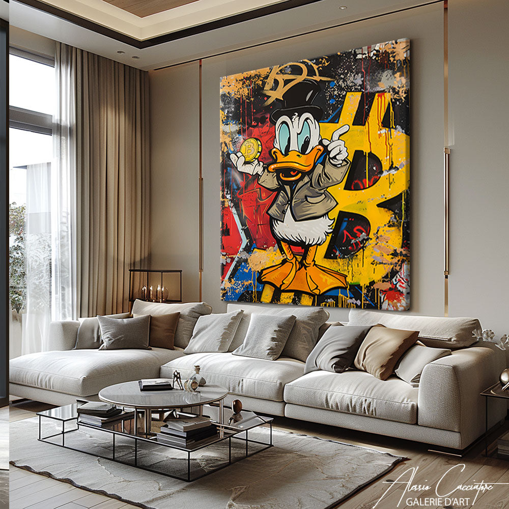 tableau picsou peinture