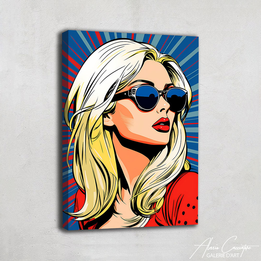 tableau toile pop art