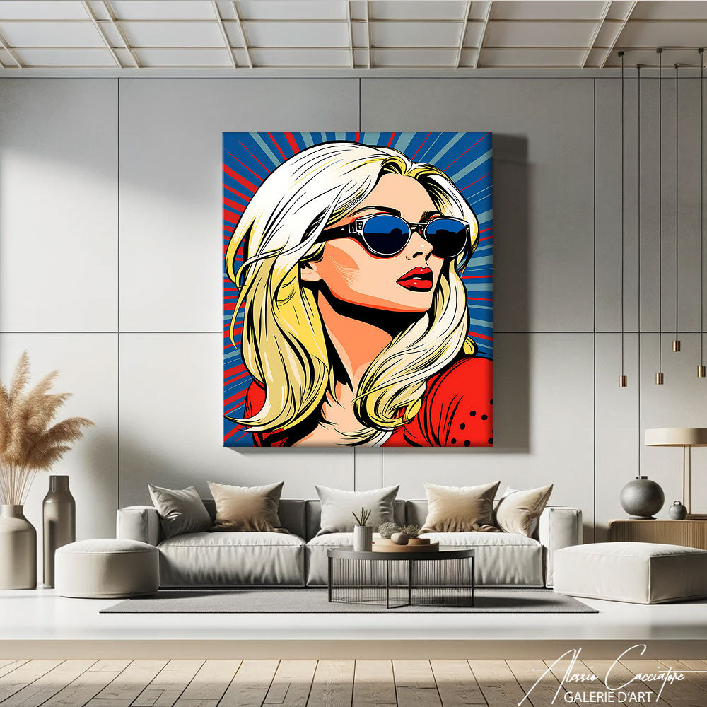 tableau pop art deco