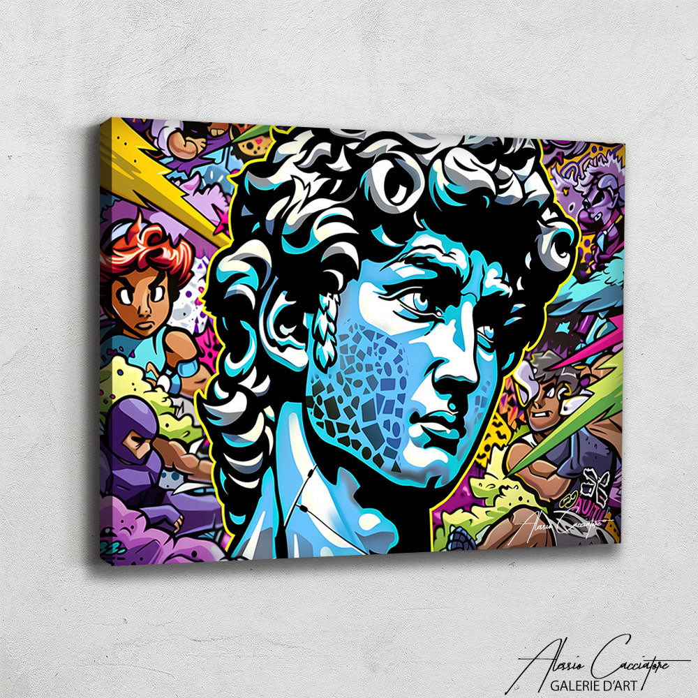 Grande Toile Pop Art