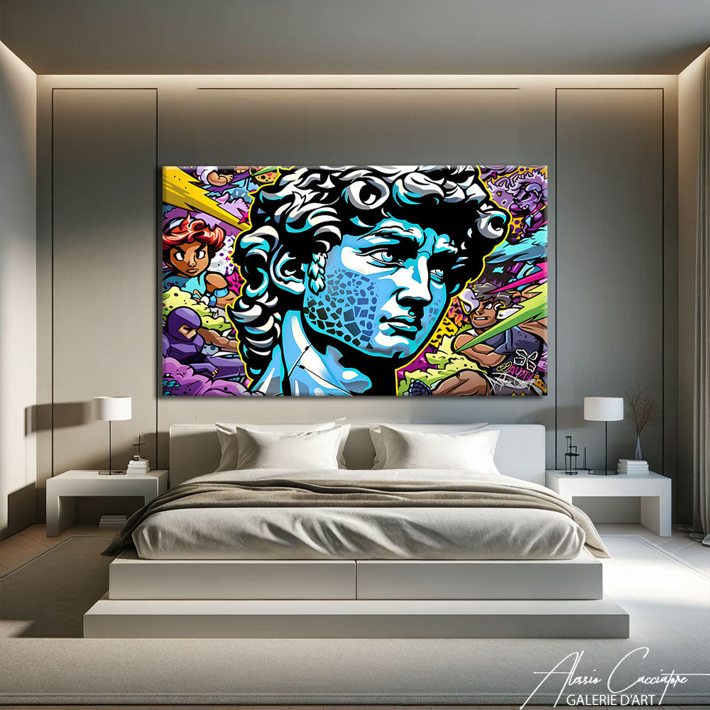 tableau david michel ange