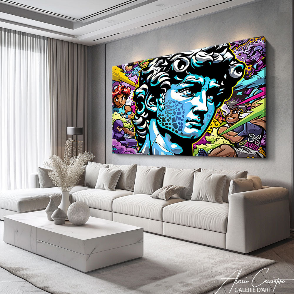 tableau peinture pop art