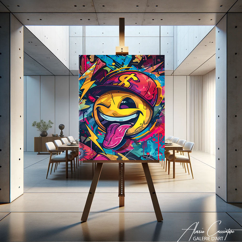 peinture smiley