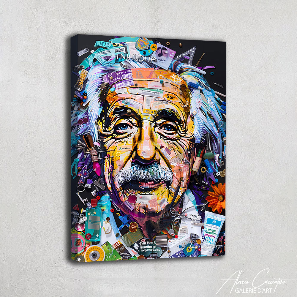 peinture einstein