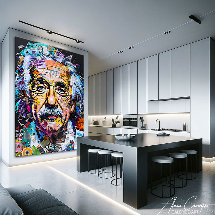 albert einstein poster