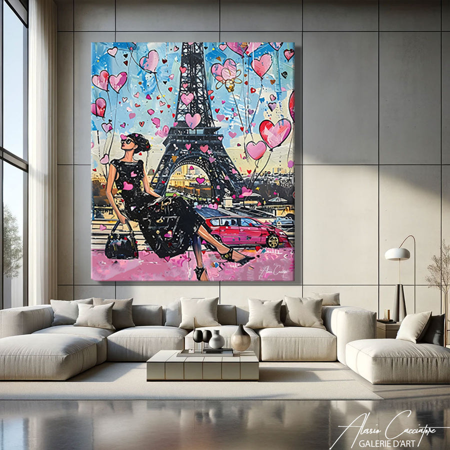 peinture acrylique street art – mise en situation