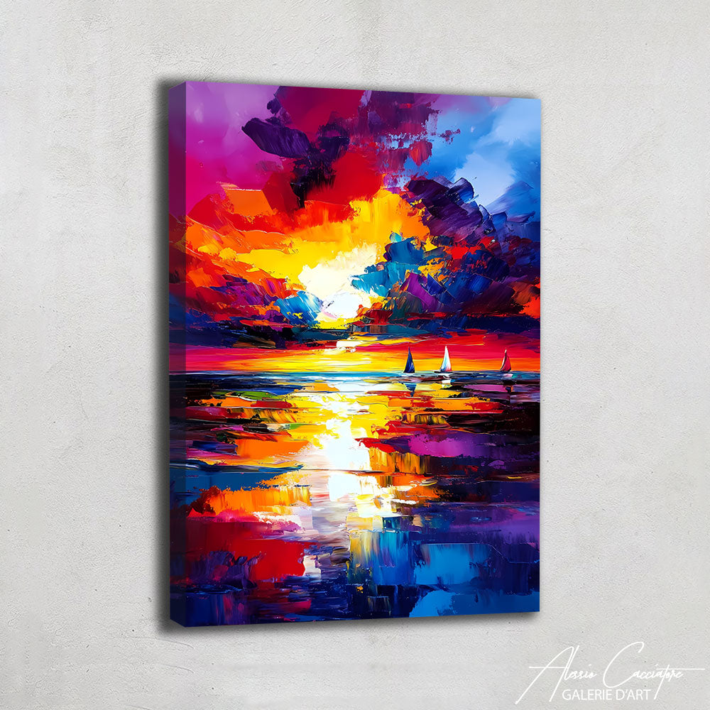 Tableau Acrylique Mer