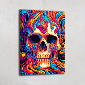 Tableau Tete De Mort Connu