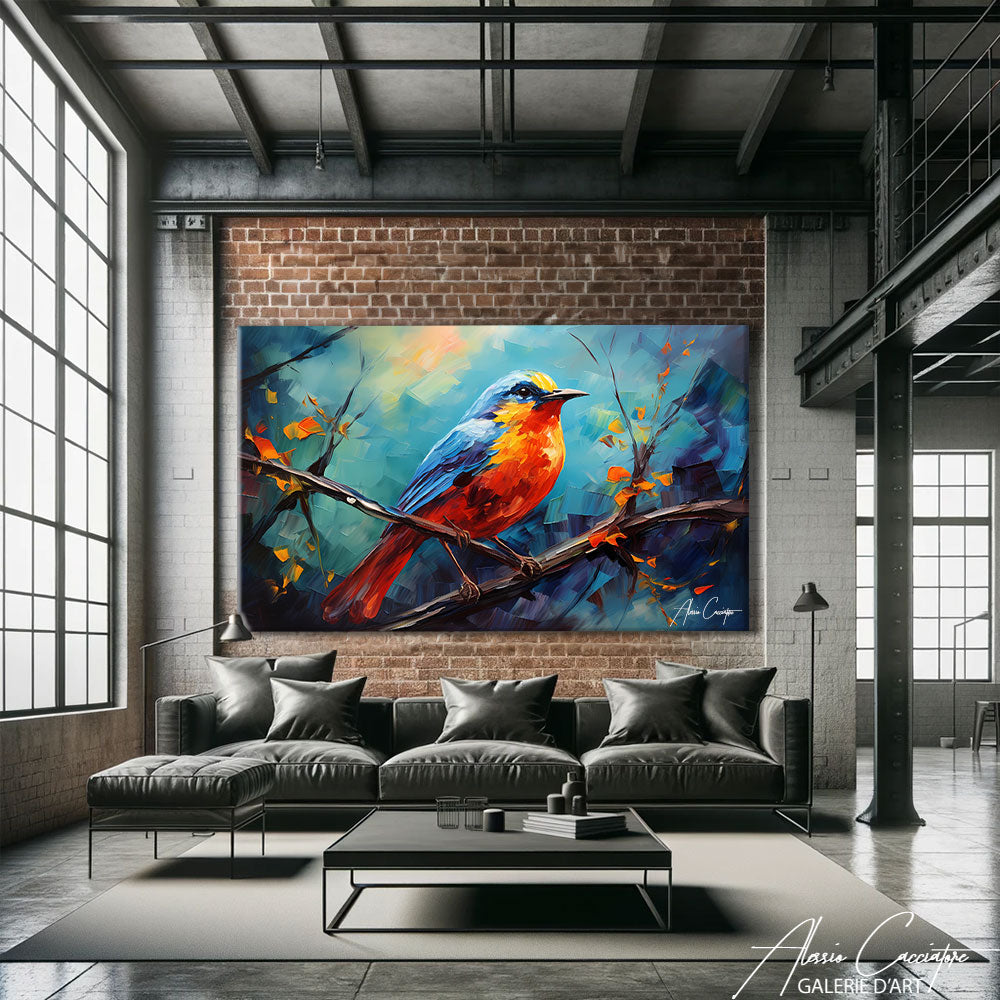 Tableau Décoration Oiseau