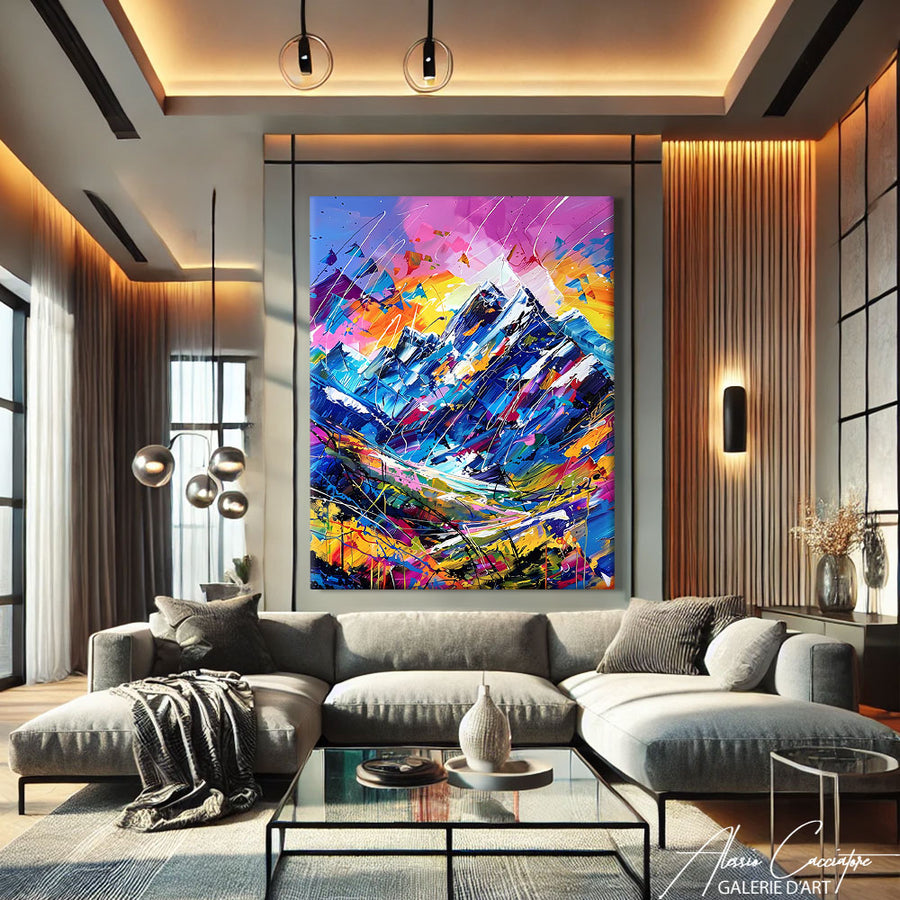 Tableau sur la Montagne
 – mise en situation