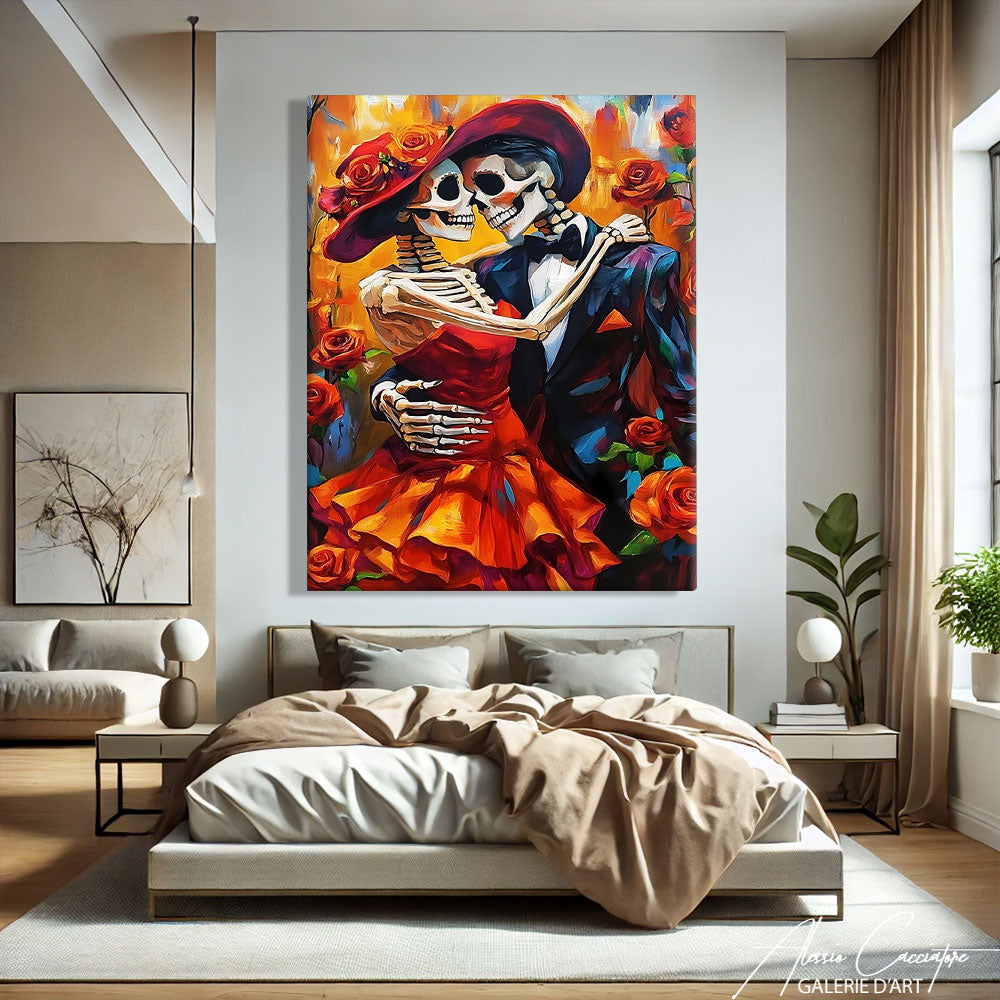 Tableau Tête De Mort