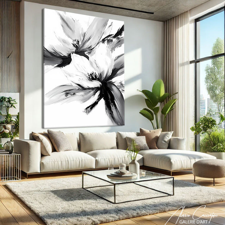 Tableau Fleurs Moderne
