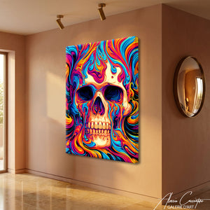 Décoration Murale Tete De Mort Connu