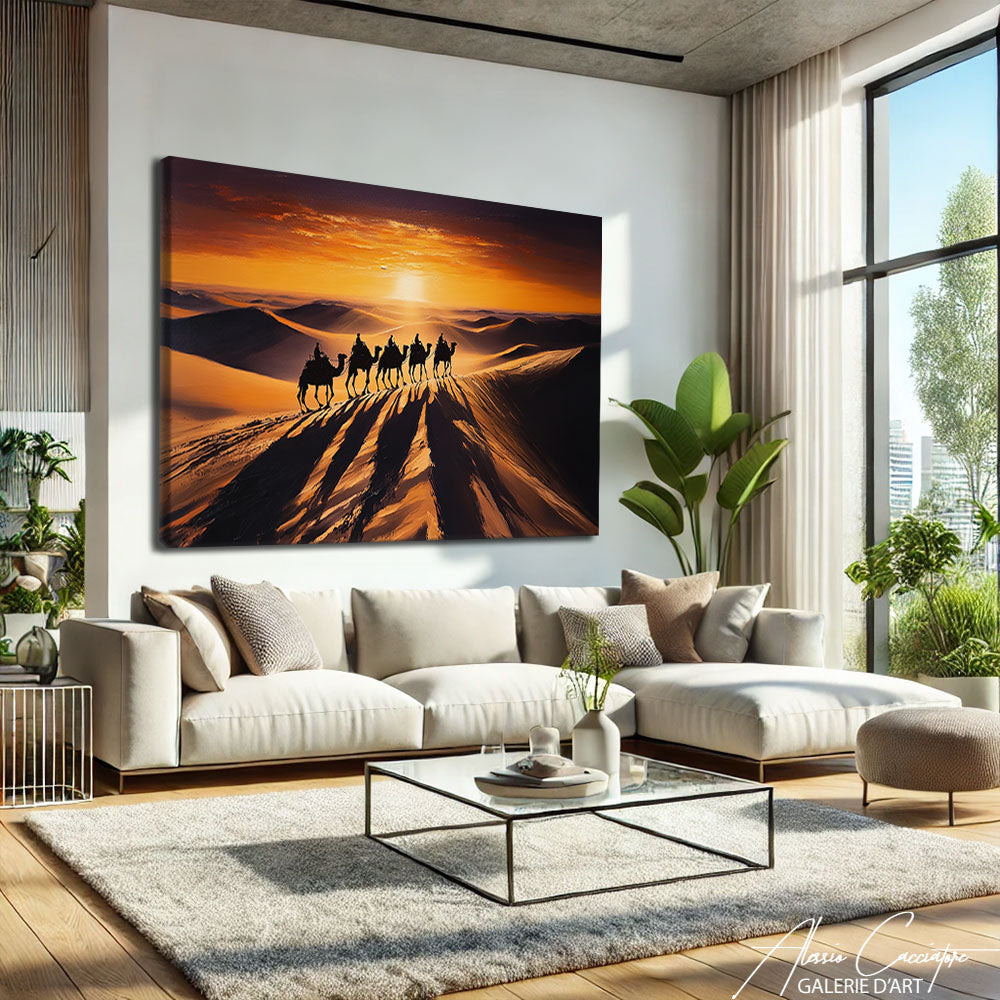 tableau chameaux