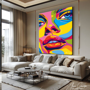 pop art peinture acrylique