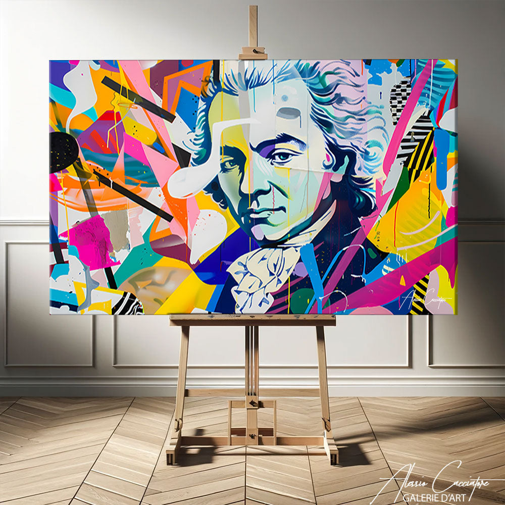 tableau pop art collage