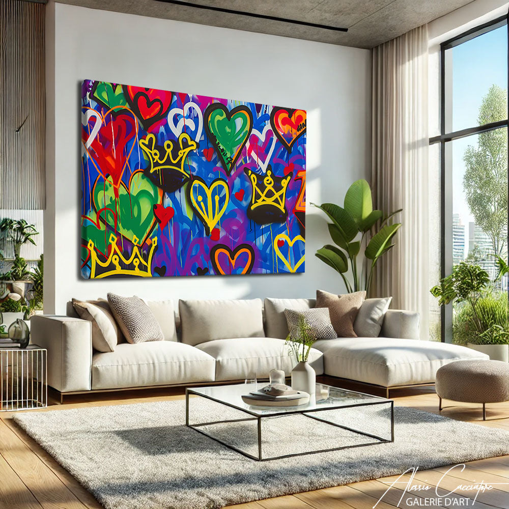 TABLEAU STREET ART LOVE
