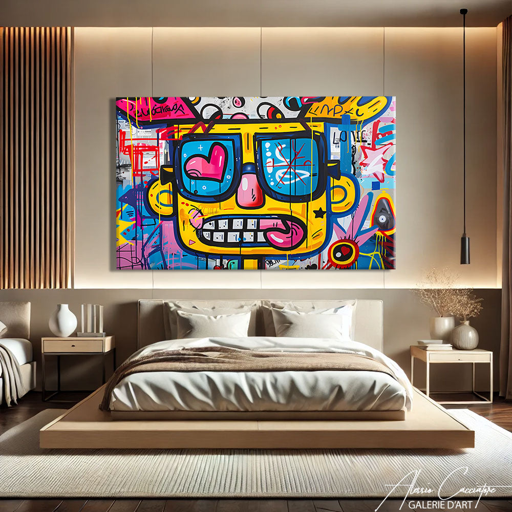 TABLEAU STREET ART MODERNE
