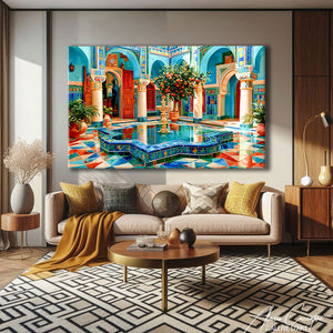 TABLEAU POUR SALON MAROCAIN