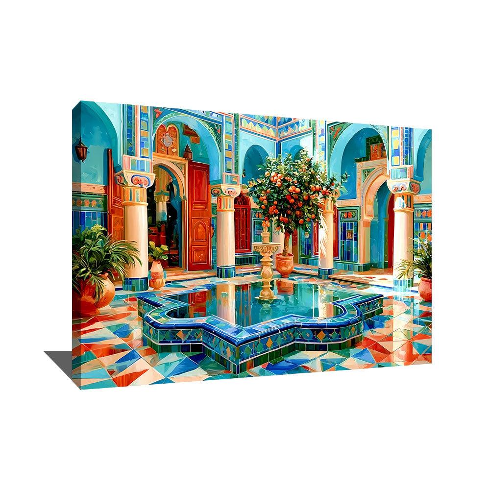 TABLEAU POUR SALON MAROCAIN