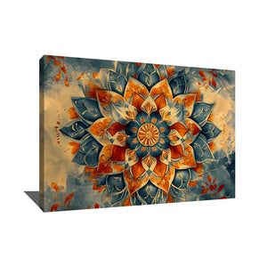 Tableau Mandala Rustique