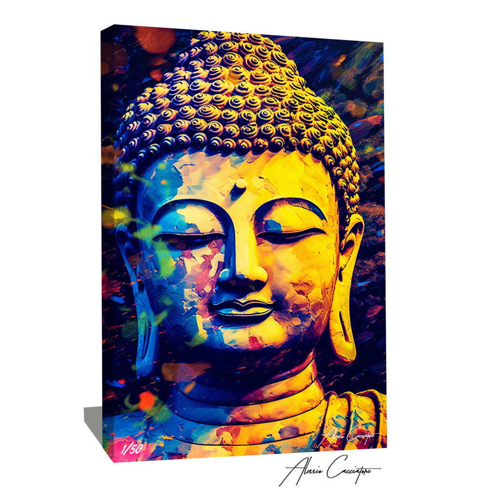 tableau bouddha
