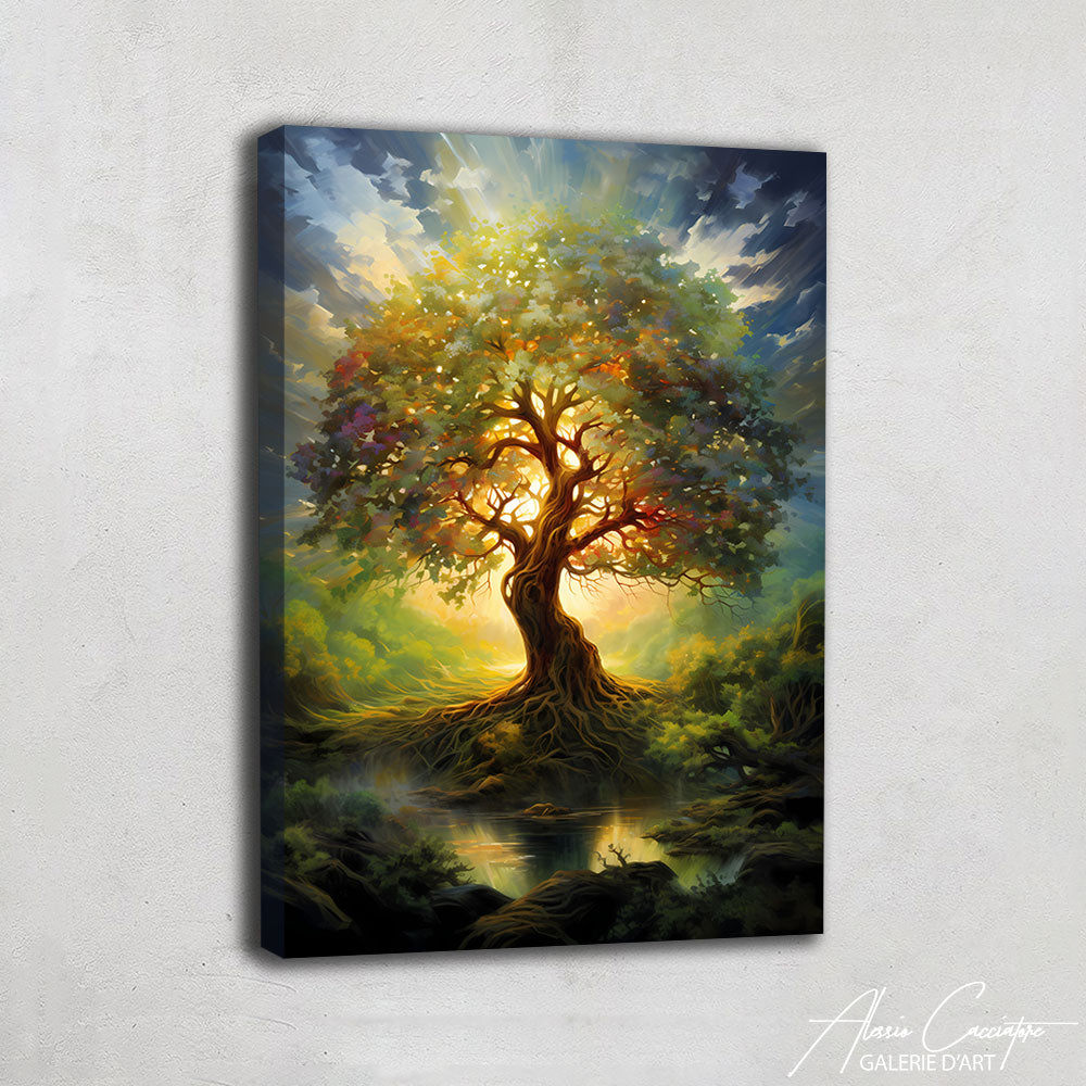 arbre de vie en tableau