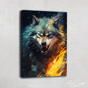 tableau loup garou
