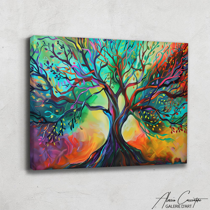 Tableau Arbre Coloré