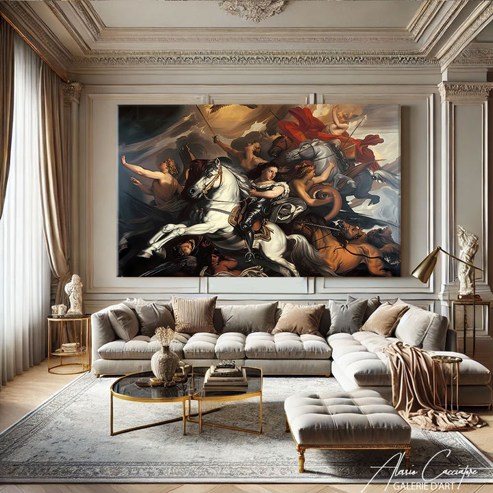 Tableau Animaux Baroque