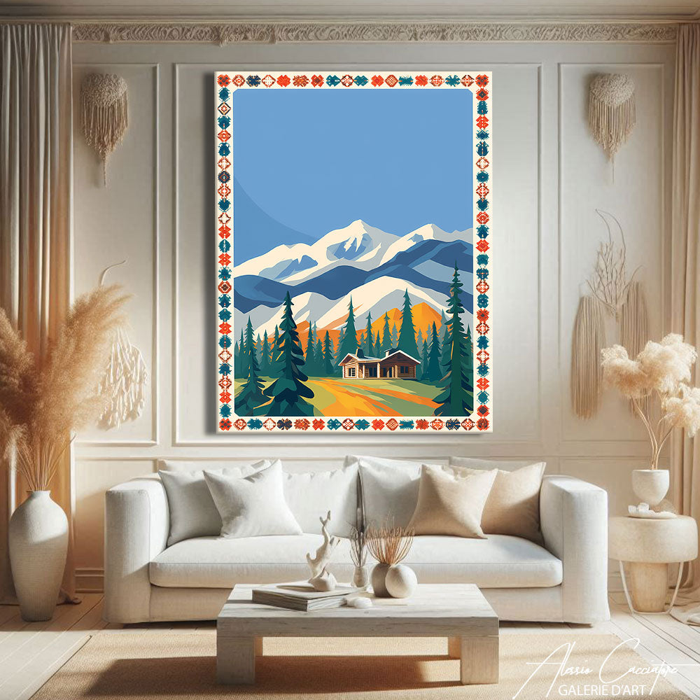 tableau montagne
