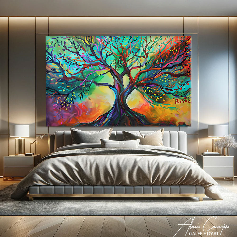 Tableau Arbre Coloré
