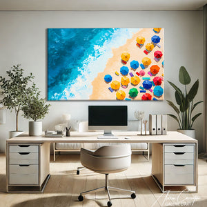 Tableau Mer Et Plage
