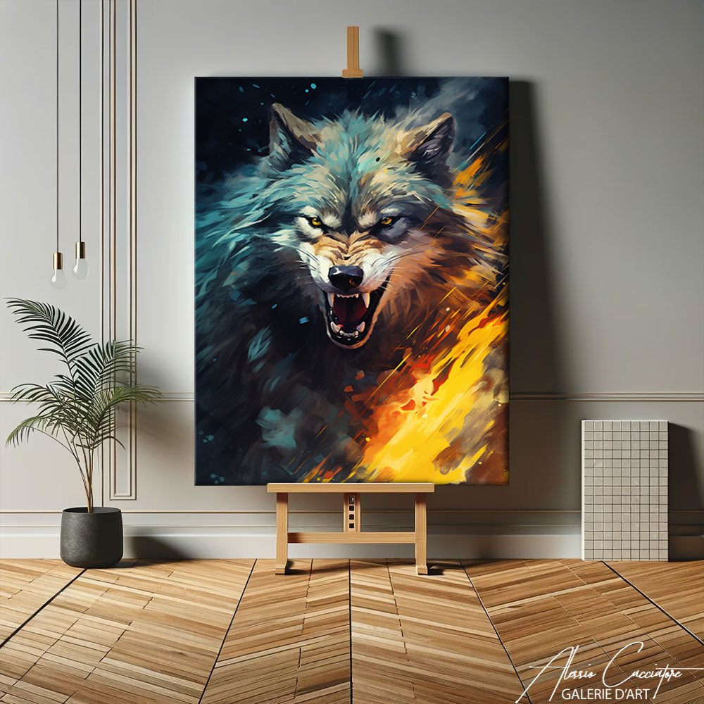 tableau loup garou