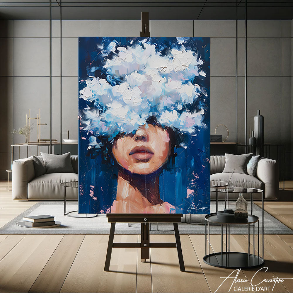 Tableau Femme Abstrait 