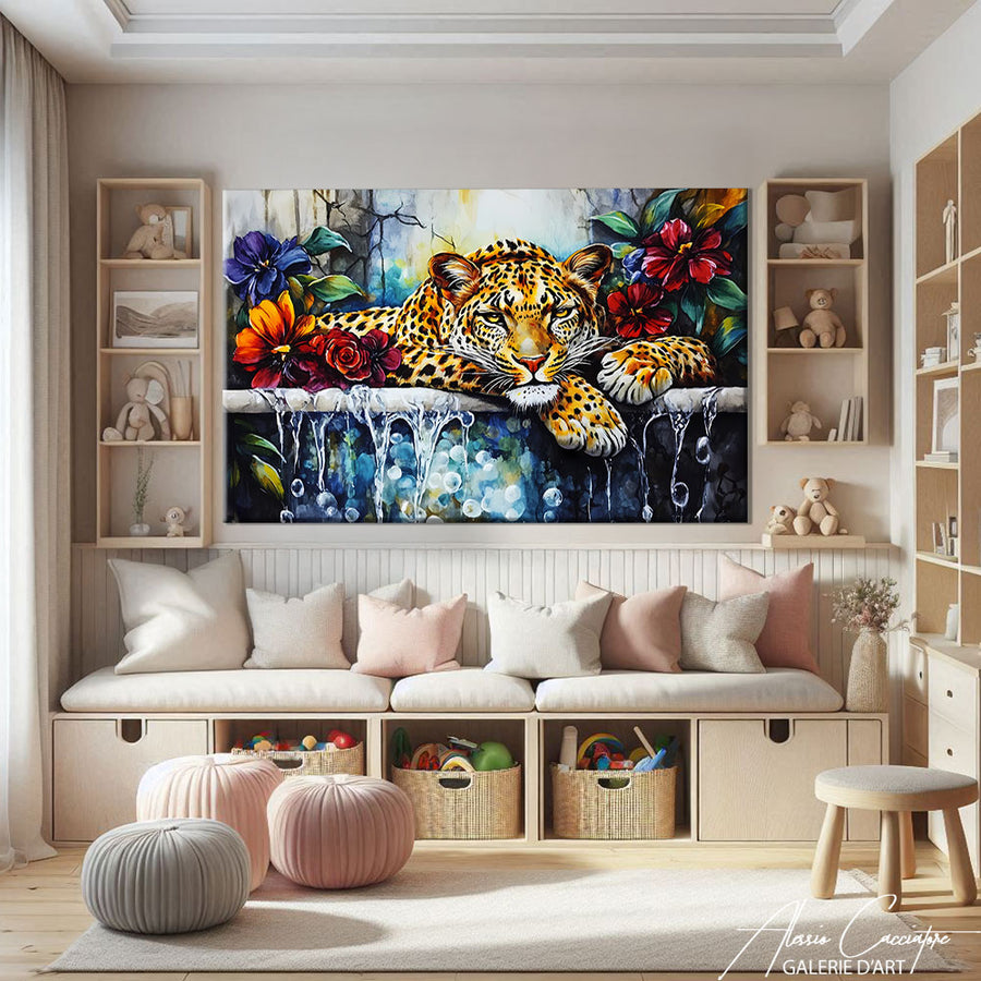 TABLEAU SALLE DE BAIN ZEN – mise en situation
