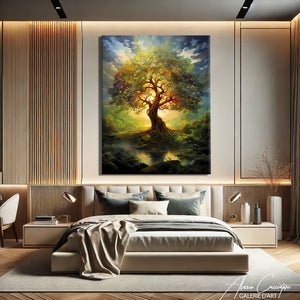 TABLEAU ARBRE DE VIE MODERNE
