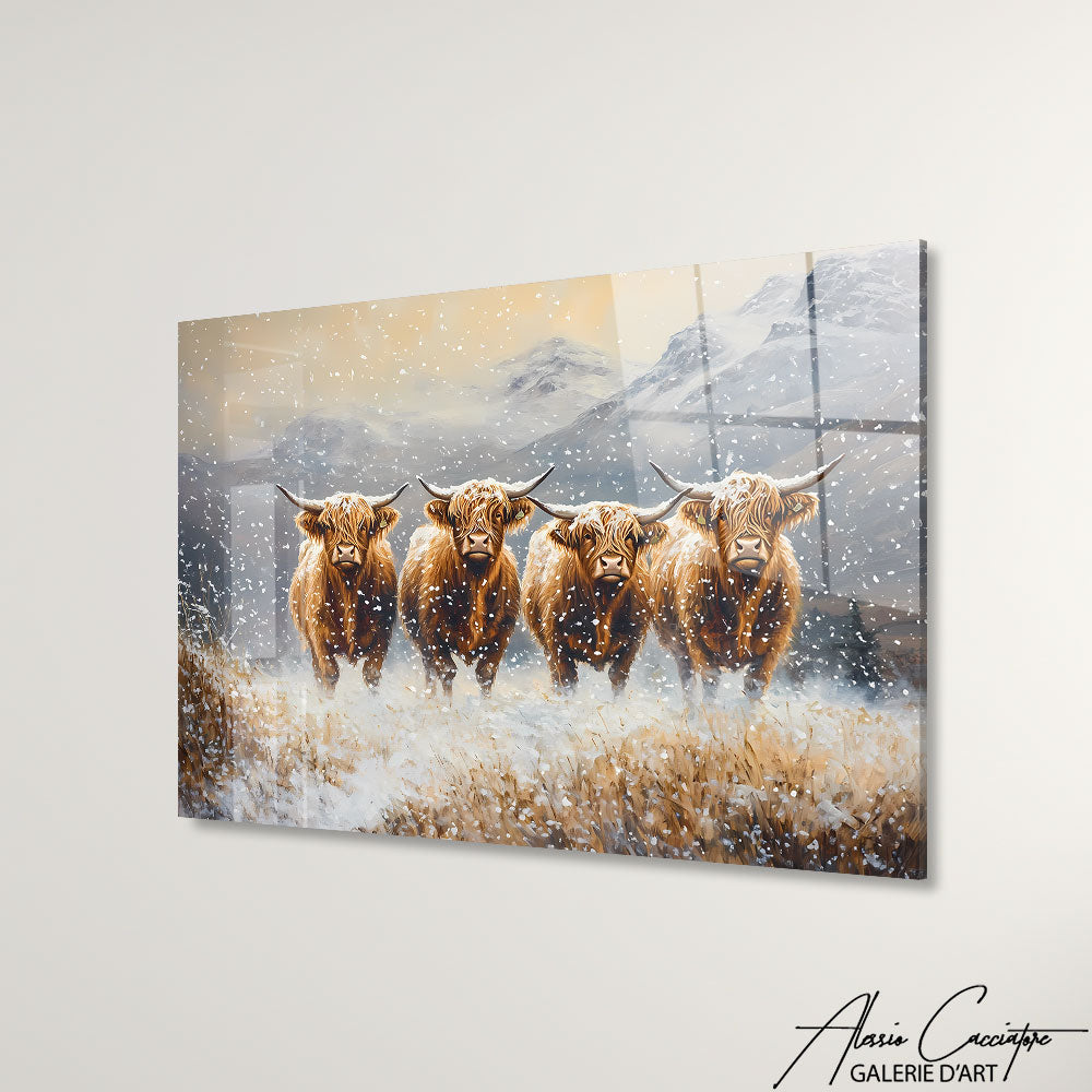 Cadre Avec Vaches