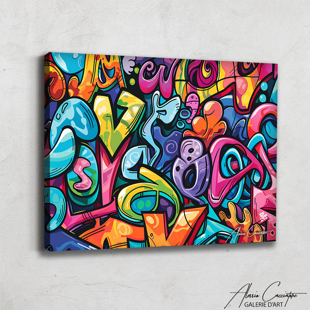 Tableau Géant Street Art
