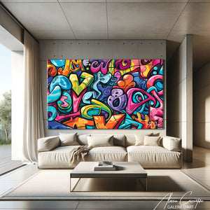 Tableau Géant Street Art