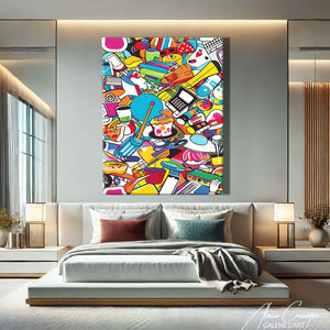Tableau pop art moderne