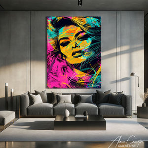 Tableau Brigitte Bardot Pop Art